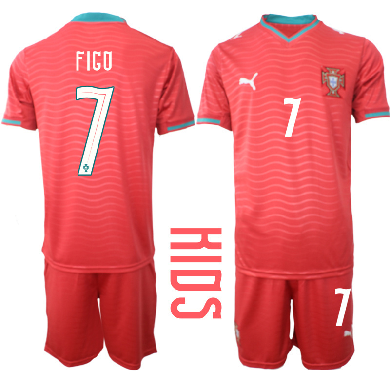 Youth Portugal home #6 style 2026 World Cup Soccer jersey->youth soccer jersey->Youth Jersey